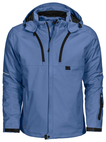 3407 GEFÜTTERTE 3-LAGIGE SOFTSHELL JACKE – Robuste Arbeitsjacke für Profis