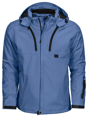 3407 GEFÜTTERTE 3-LAGIGE SOFTSHELL JACKE – Robuste Arbeitsjacke für Profis