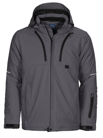 3407 GEFÜTTERTE 3-LAGIGE SOFTSHELL JACKE – Robuste Arbeitsjacke für Profis