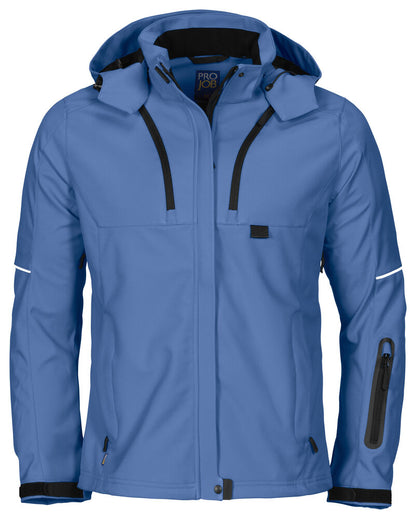 3412 DAMEN 3-LAGIGE SOFTSHELL JACKE – Robuste Arbeitsjacke für Profis