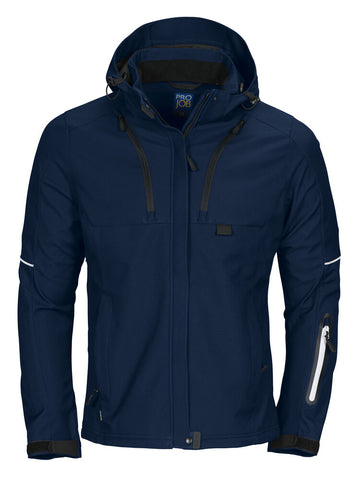 3412 DAMEN 3-LAGIGE SOFTSHELL JACKE – Robuste Arbeitsjacke für Profis