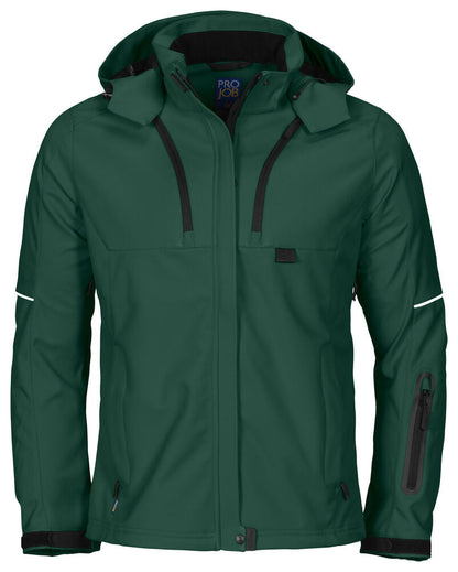 3412 DAMEN 3-LAGIGE SOFTSHELL JACKE – Robuste Arbeitsjacke für Profis