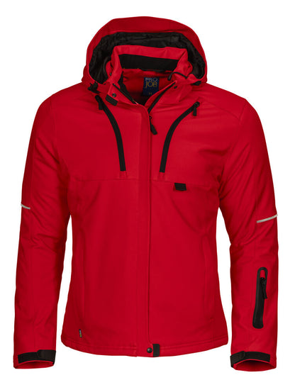 3413 DAMEN GEFÜTTERTE 3-LAGIGE SOFTSHELL JACKE – Robuste Arbeitsjacke für Profis