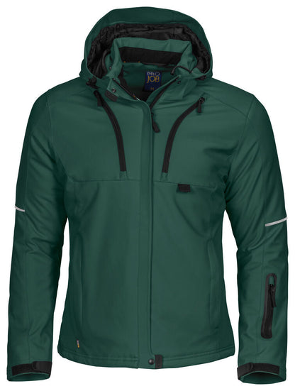3413 DAMEN GEFÜTTERTE 3-LAGIGE SOFTSHELL JACKE – Robuste Arbeitsjacke für Profis