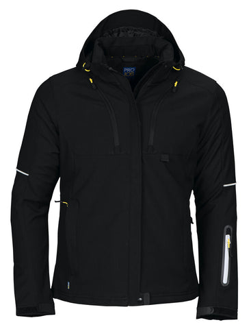 3413 DAMEN GEFÜTTERTE 3-LAGIGE SOFTSHELL JACKE – Robuste Arbeitsjacke für Profis