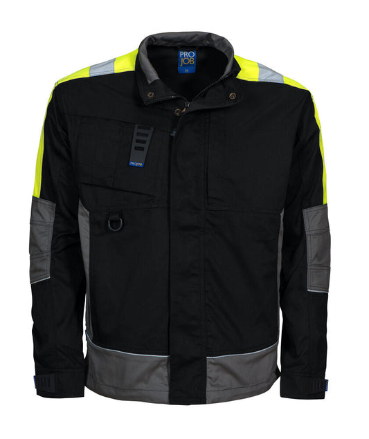 4420 JACKE MIT KONTRASTELEMENTEN – Robuste Arbeitsjacke für Profis