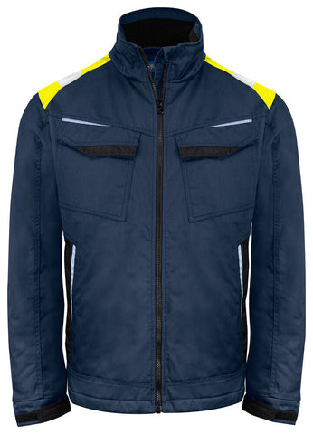 5428 GEFÜTTERTE JACKE MIT KONTRASTELEMENTEN – Robuste Arbeitsjacke für Profis