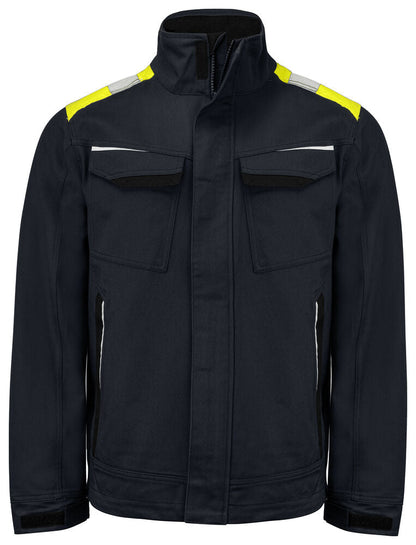 5437 JACKE MIT KONTRASTELEMENTEN – Robuste Arbeitsjacke für Profis