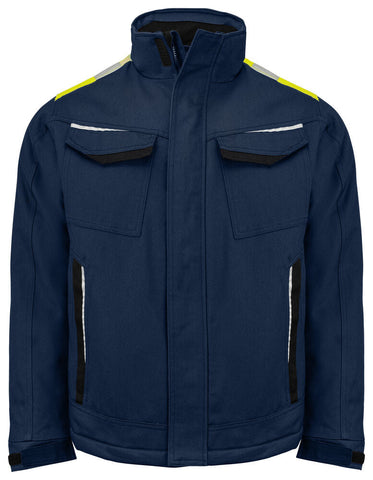 5438 GEFÜTTERTE JACKE MIT KONTRASTELEMENTEN – Robuste Arbeitsjacke für Profis