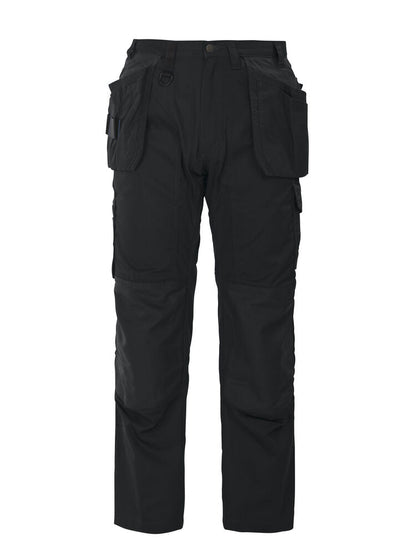 5512 OBERSCHENKELVERSTÄRKTE HOSE MIT KNIEVERSTÄRKUNG UND HÄNGETASCHEN – Strapazierfähige Arbeitshose