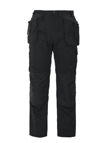 5512 OBERSCHENKELVERSTÄRKTE HOSE MIT KNIEVERSTÄRKUNG UND HÄNGETASCHEN – Strapazierfähige Arbeitshose