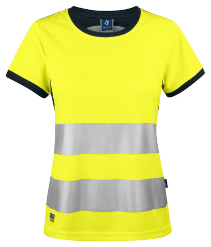 6012 DAMEN T-SHIRT EN ISO 20471 KL. 2 – Bequemes Arbeitsshirt