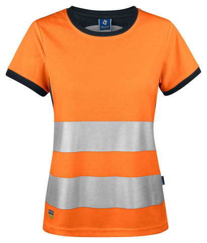 6012 DAMEN T-SHIRT EN ISO 20471 KL. 2 – Bequemes Arbeitsshirt