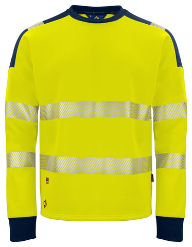 6108 SWEATSHIRT EN ISO 20471 KLASSE 3/2 – Bequemes Arbeitsshirt