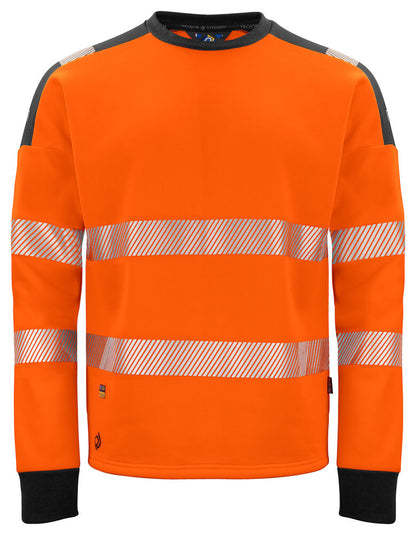 6108 SWEATSHIRT EN ISO 20471 KLASSE 3/2 – Bequemes Arbeitsshirt