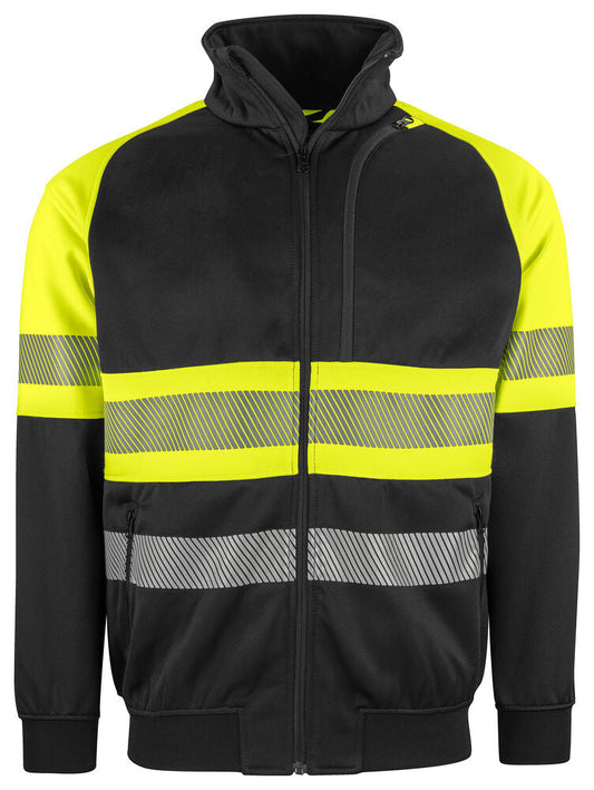 6120 SWEATSHIRT JACKE EN ISO 20471 KLASSE 1 – Robuste Arbeitsjacke für Profis