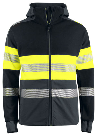 6122 KAPUZENJACKE EN ISO 20471 KLASSE 1 – Robuste Arbeitsjacke für Profis