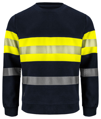 6129 SWEATSHIRT EN ISO 20471 KLASSE 1 – Bequemes Arbeitsshirt