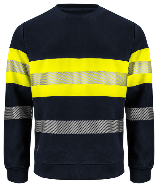 6129 SWEATSHIRT EN ISO 20471 KLASSE 1 – Bequemes Arbeitsshirt
