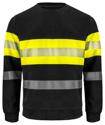 6129 SWEATSHIRT EN ISO 20471 KLASSE 1 – Bequemes Arbeitsshirt