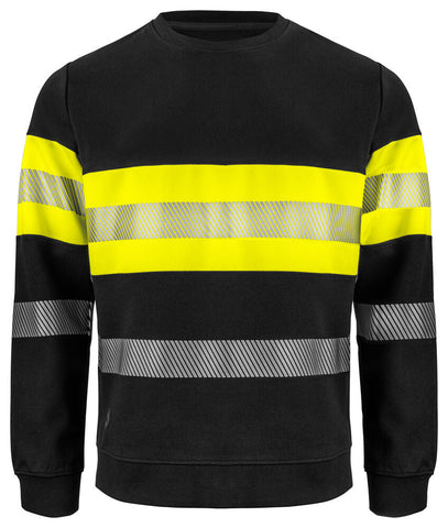 6129 SWEATSHIRT EN ISO 20471 KLASSE 1 – Bequemes Arbeitsshirt