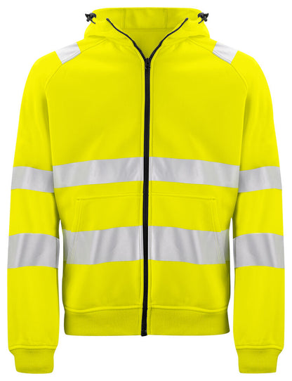 6132 KAPUZENJACKE FULL ZIP EN ISO 20471 KLASSE 3/2 – Robuste Arbeitsjacke für Profis
