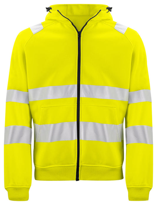 6132 KAPUZENJACKE FULL ZIP EN ISO 20471 KLASSE 3/2 – Robuste Arbeitsjacke für Profis