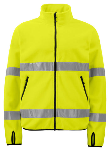 6327 WARNSCHUTZ POLAR FLEECE JACKE EN ISO 20471 KLASSE 3 – Robuste Arbeitsjacke für Profis