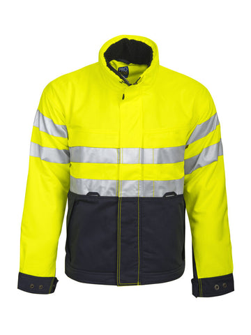 6407 GEFÜTTERTE JACKE EN ISO 20471 KLASSE 3 – Robuste Arbeitsjacke für Profis