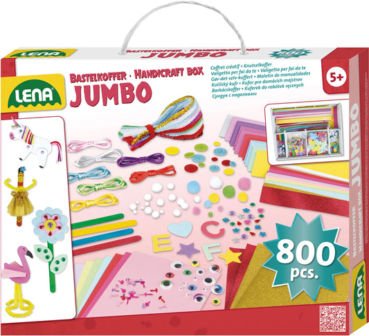 Bastelkoffer Jumbo pink