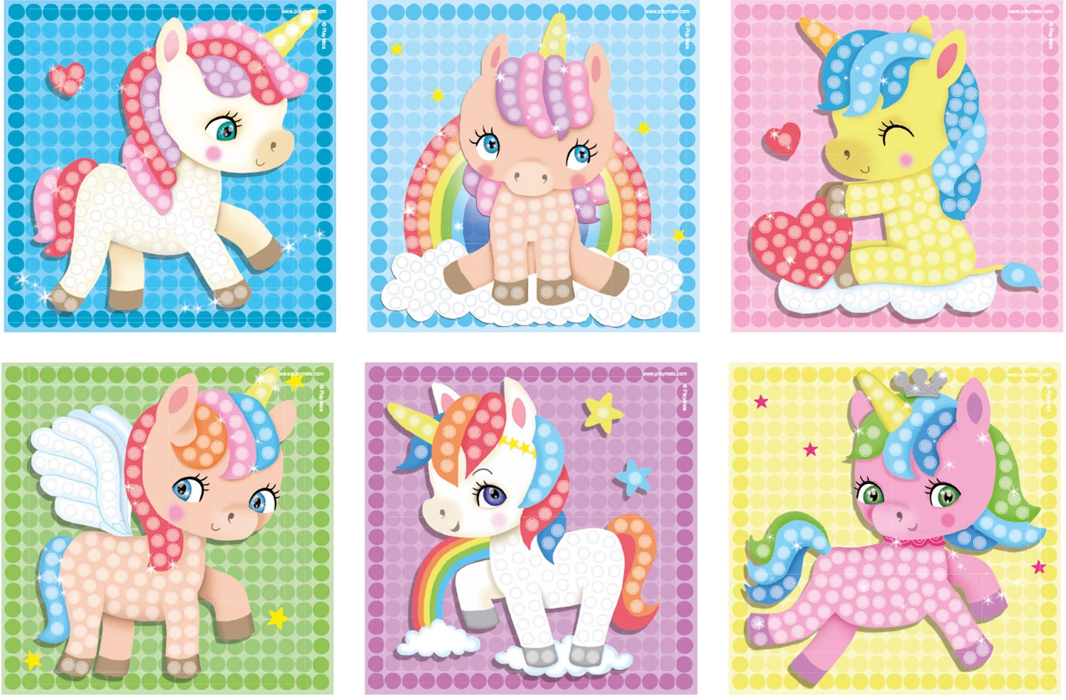 PlayMais Mosaic Einhorn