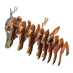 3D Bastelset Rentier (MQ6)