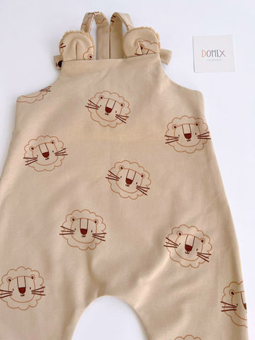 Baby Jersey Romper “Little Lion” (0–18 months)