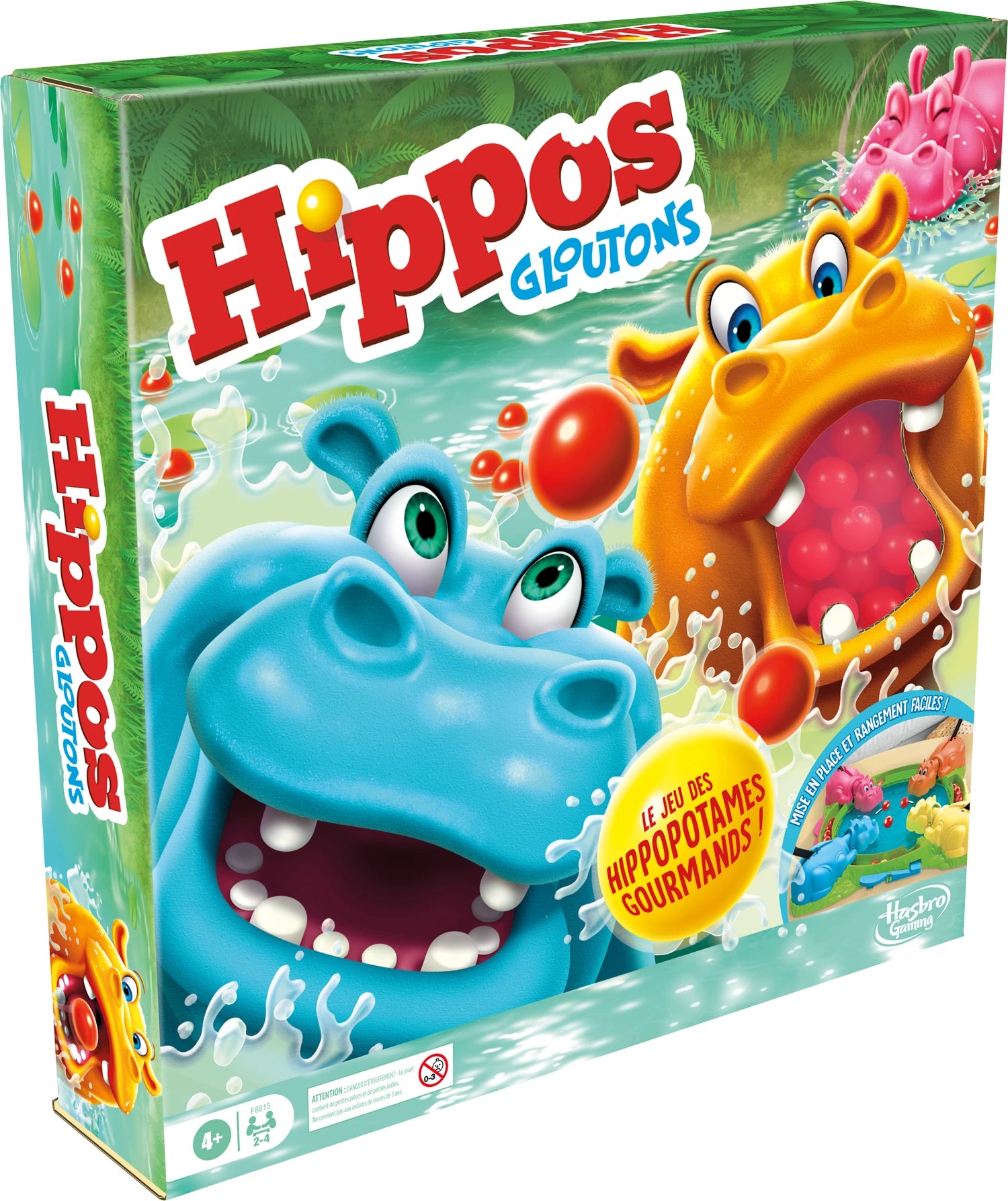 Hippos gloutons, f