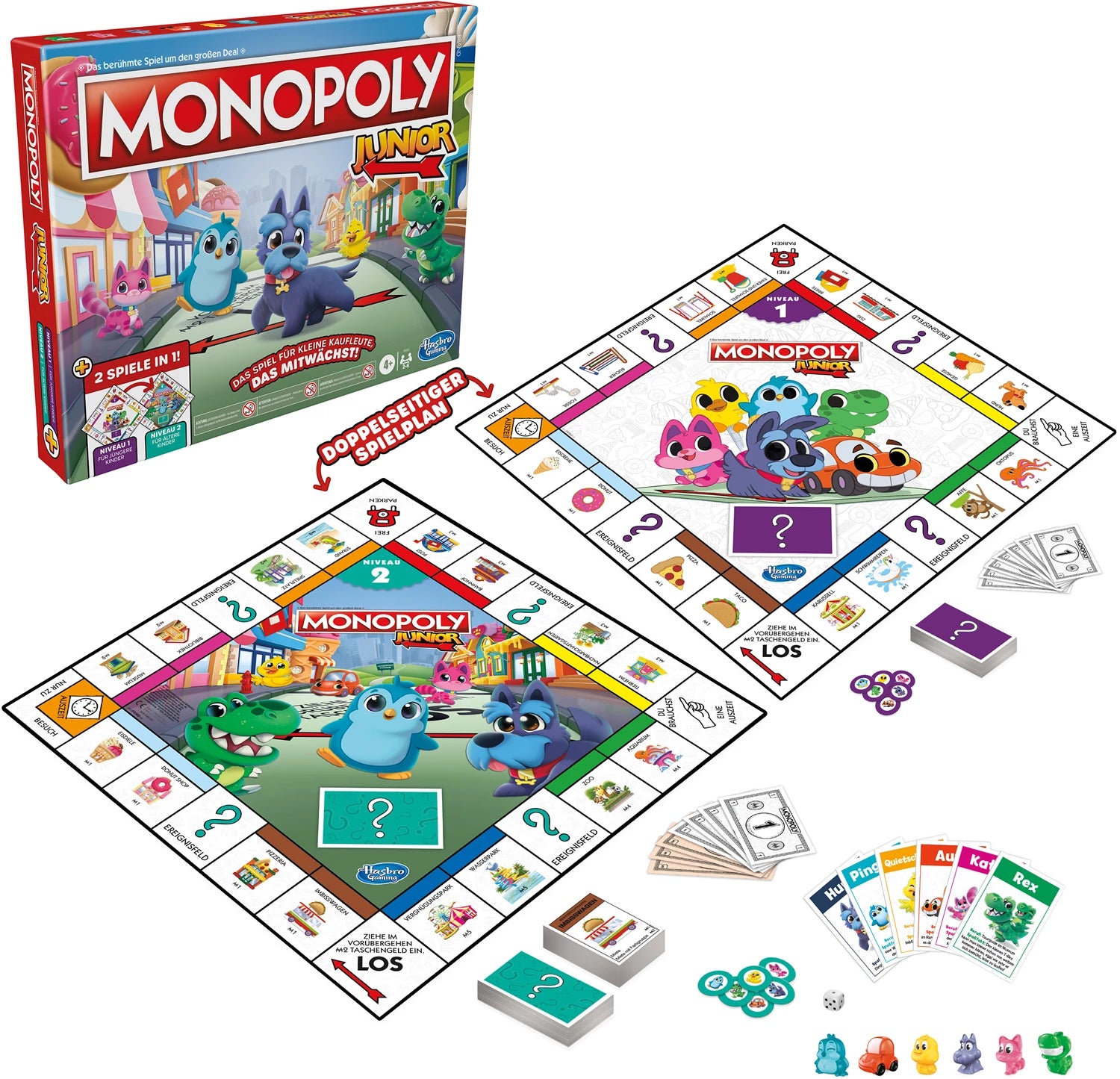 Monopoly Junior 2 en 1, f