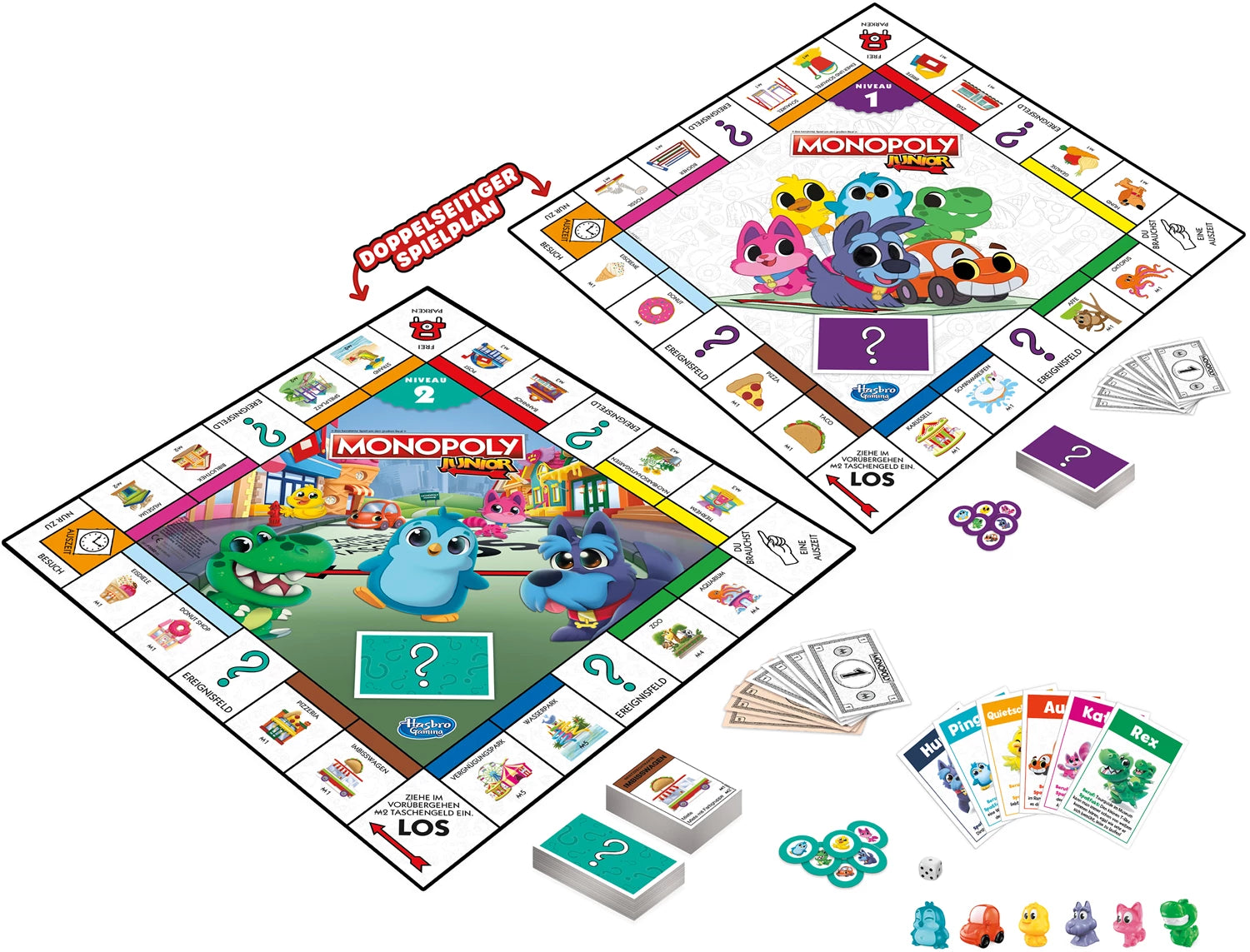 Monopoly Junior 2 en 1, f