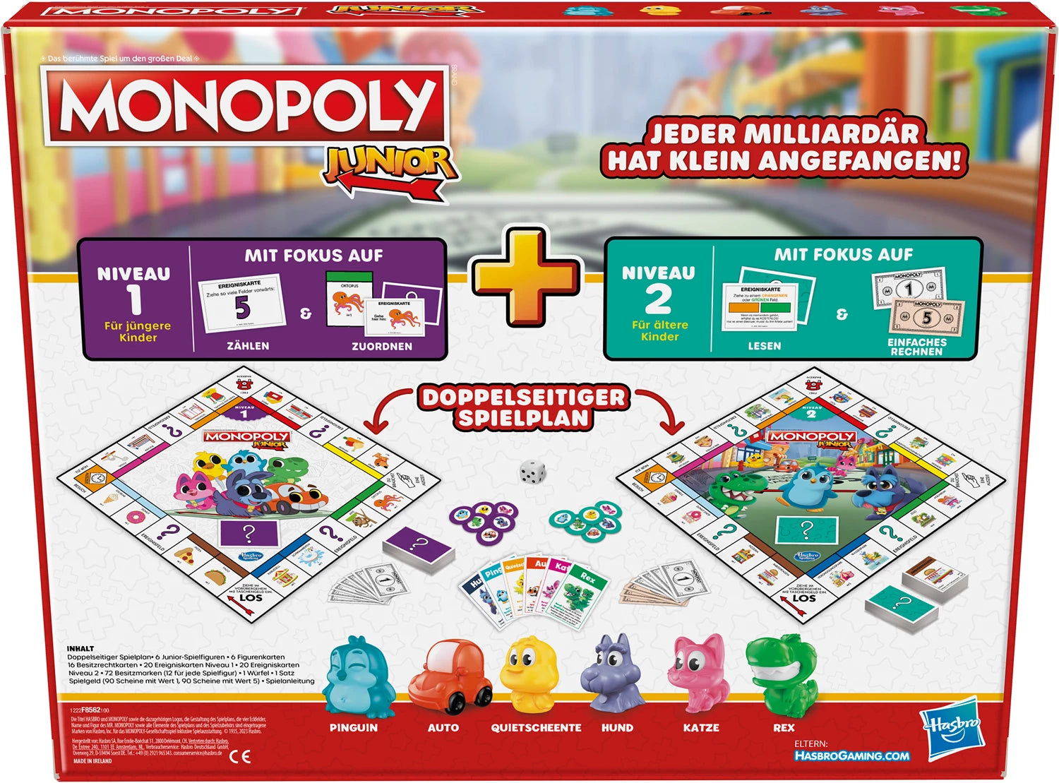 Monopoly Junior 2 en 1, f