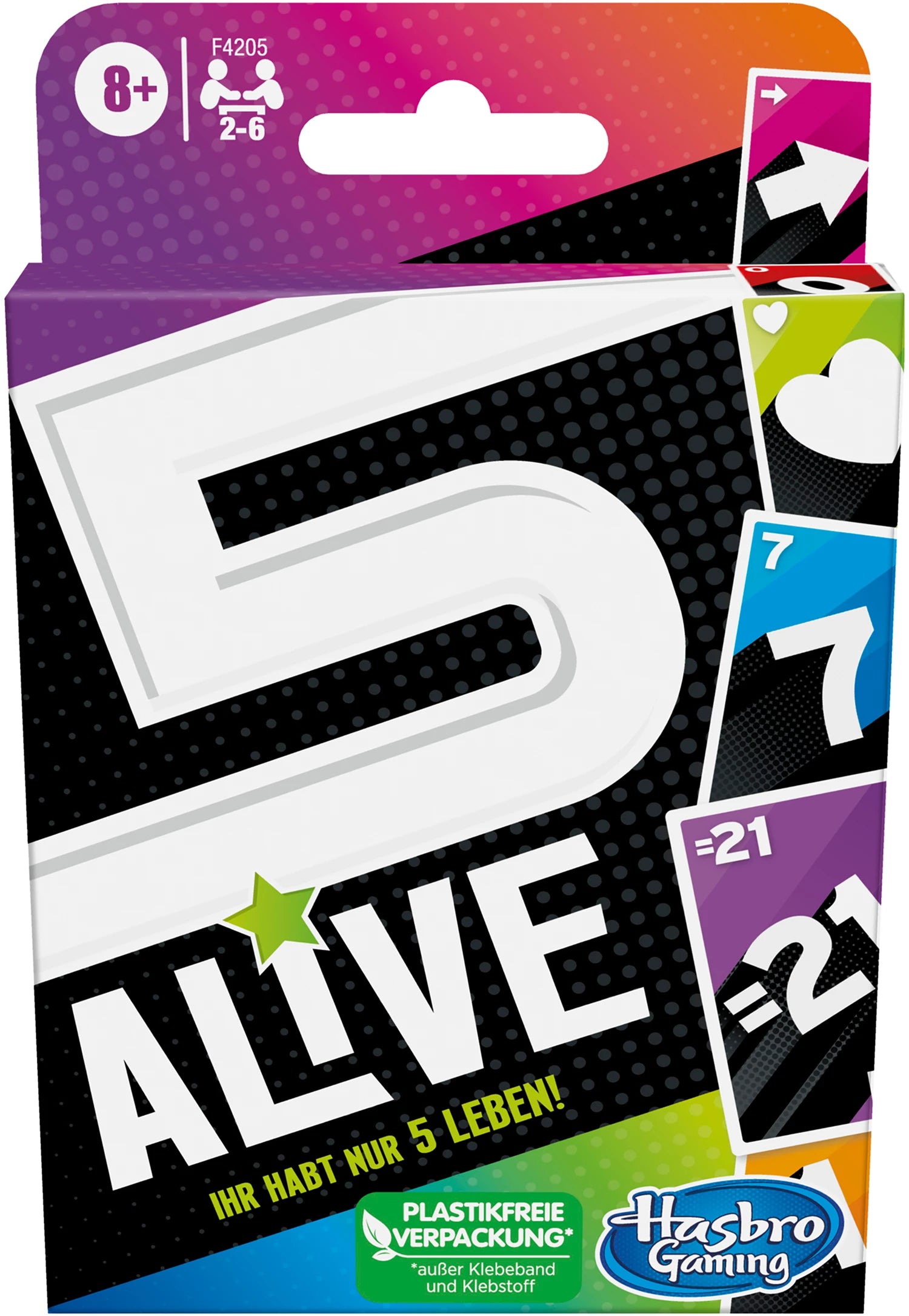 Five Alive Kartenspiel, d