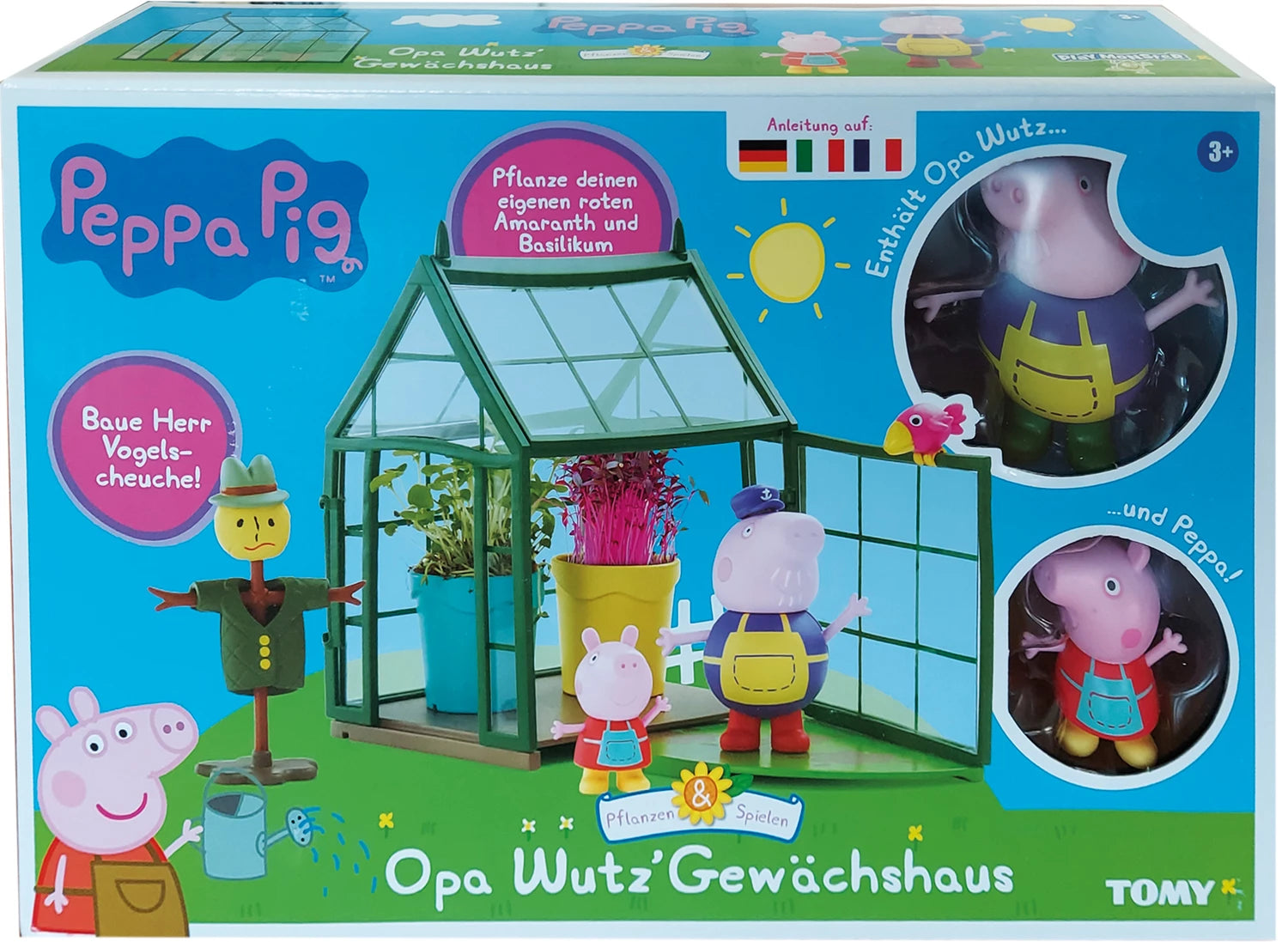 Peppa Pig Gewächshaus, d/f/i