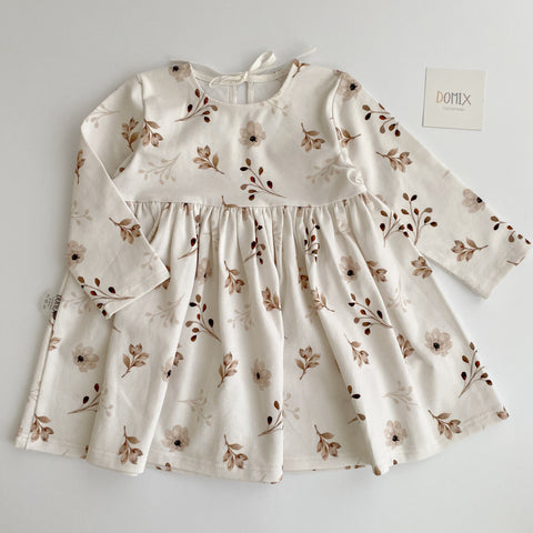 Jersey Dress with Shimmer Bib