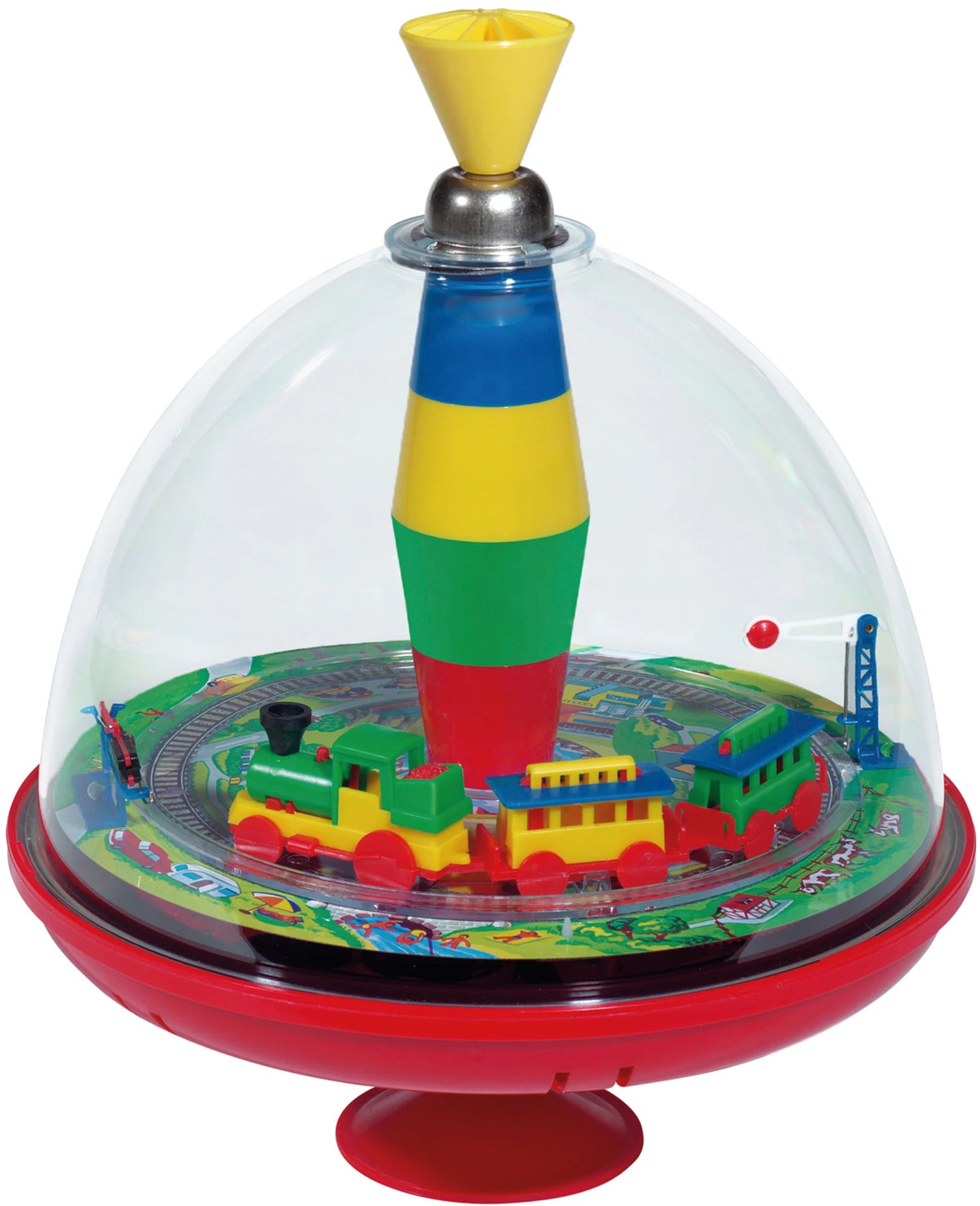 Panoramakreisel Eisenbahn