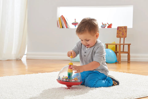 Panoramakreisel Eisenbahn