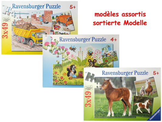 Puzzles 2x12+2x24+3x49 assort.