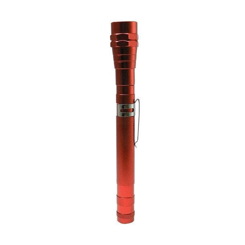 Telescopic LED-Taschenlampe – Ausziehbar bis 50 cm & Magnet
