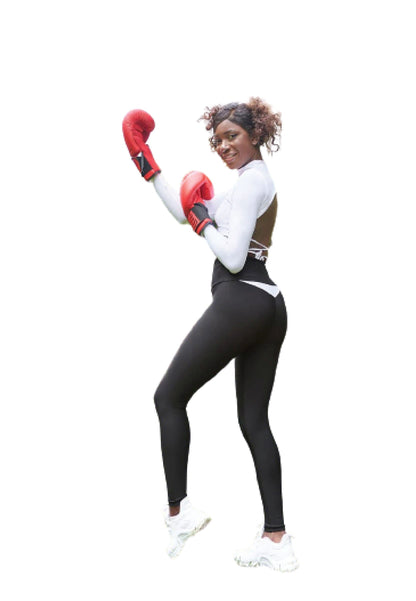 EleganceWear - Hvit langermet topp - Chic & Free✨