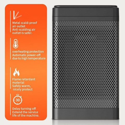 Heizstrahler Speed 1500W mit Fernbedienung & Timer