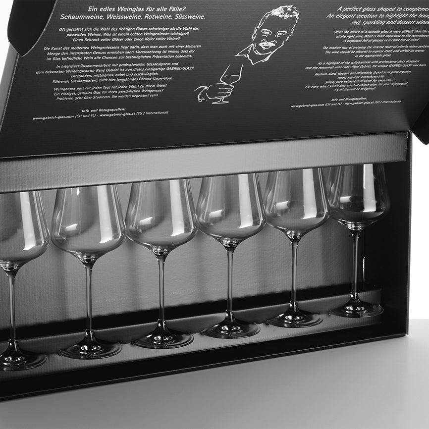 gabrielglas Gabriel Glas 6er Designkarton