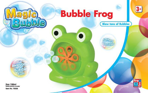 Seifenblasenmaschine Frosch