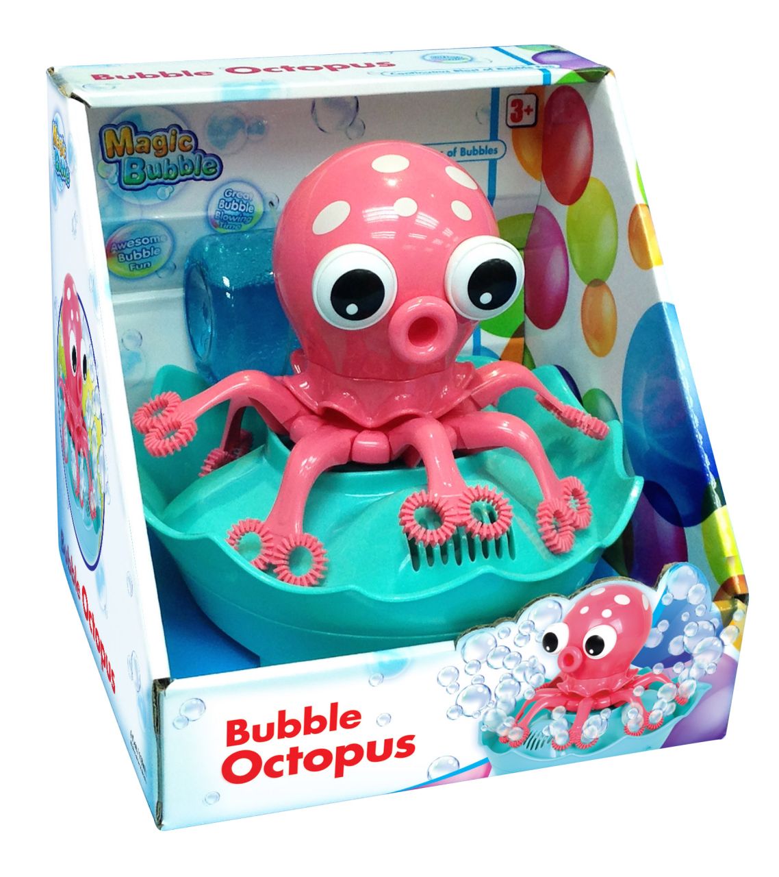 Oktopus Seifenblasenmaschine