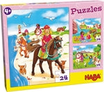 Puzzles Pferdefreundinnen